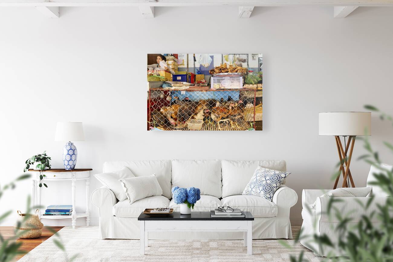 Central Market Psah Thom Thmey of Phnom Penh Cambodia Reproduction