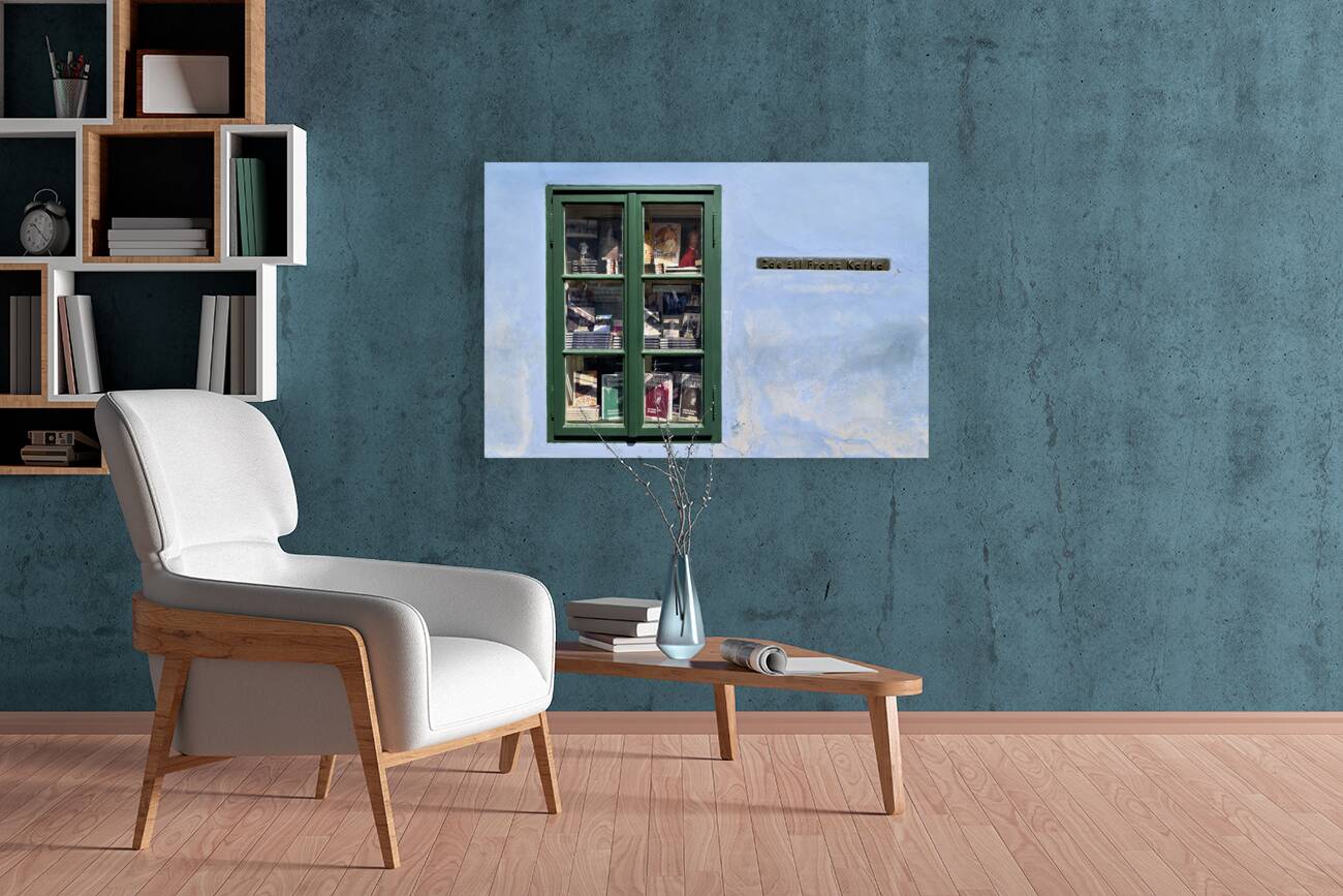 Czech Republic. Prague. The house at the castle where Franz Kafka lived from 1916 to 1917 Reproduction