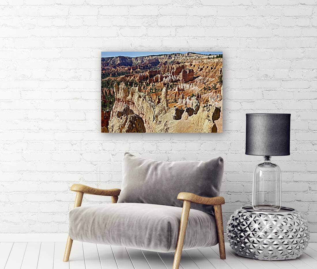 Sunrise Point at the Bryce Canyon National Park. Utah USA Reproduction