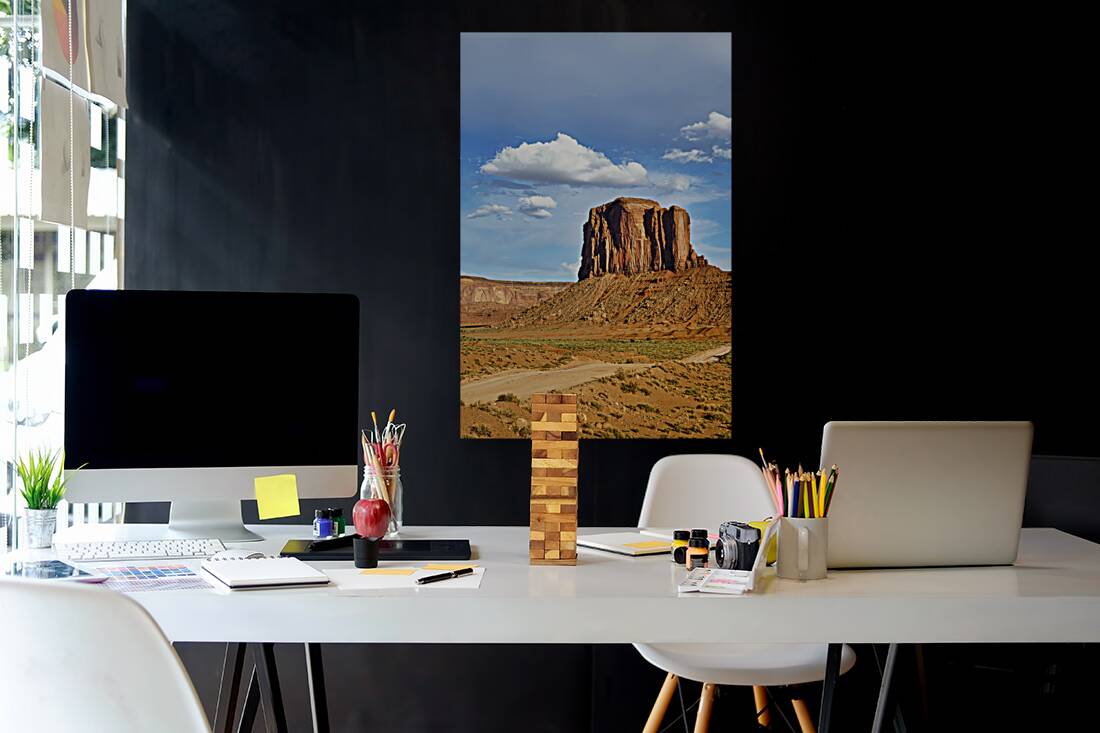 Monument Valley. Navajo Nation. Elephant Butte Reproduction