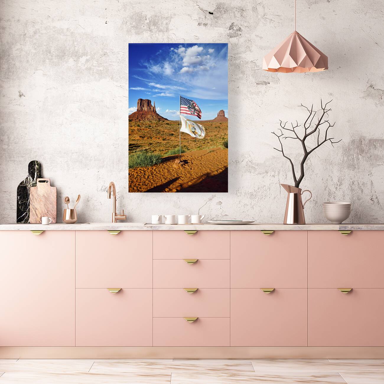 Monument Valley. Navajo Nation. East Mitten Butte Reproduction