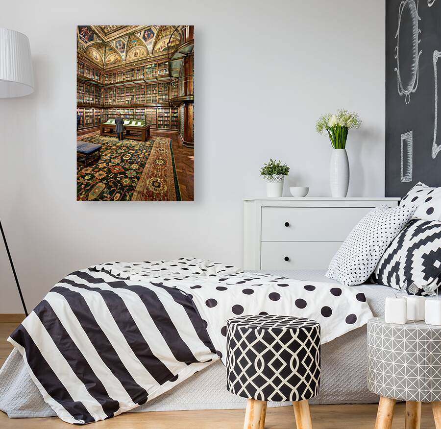 New York. Manhattan. United States. The Morgan Library and Museum Reproduction