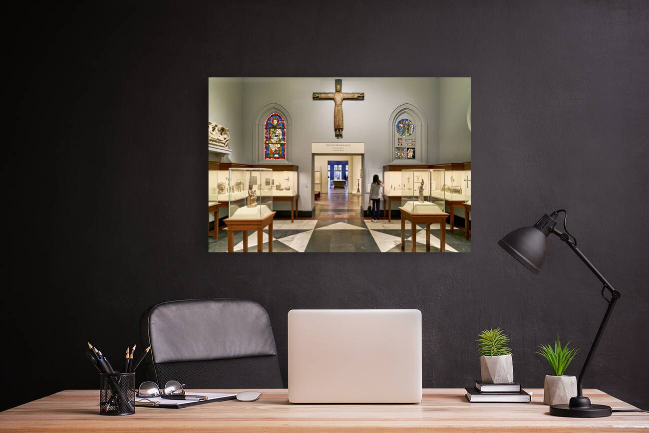 New York. Manhattan. United States. The Metropolitan Museum of Art. Medieval Art Reproduction