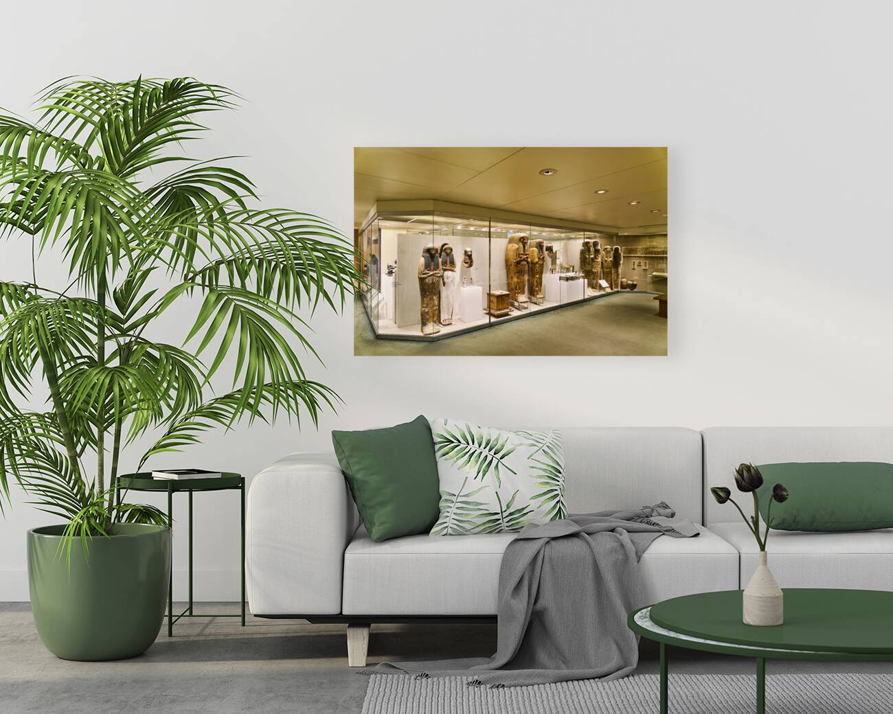 New York. Manhattan. United States. The Metropolitan Museum of Art. Egyptian Art Reproduction