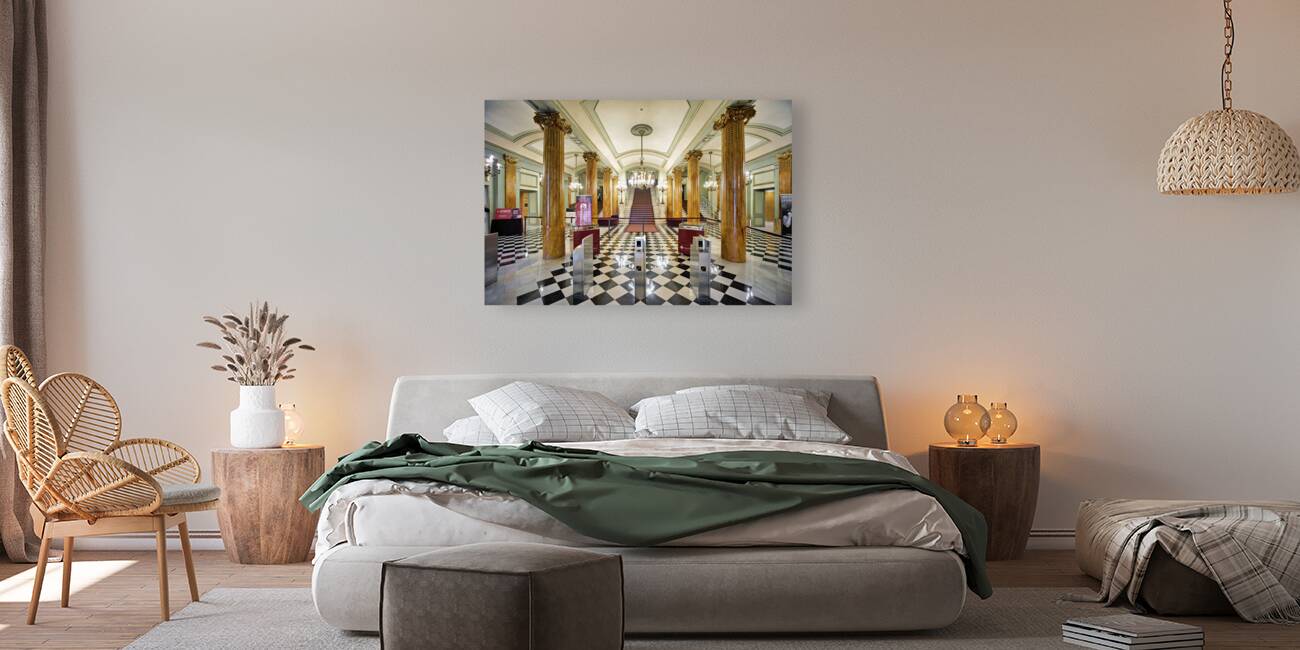 Barcelona. Catalonia. Spain. The Gran Teatre del Liceu Opera House Reproduction