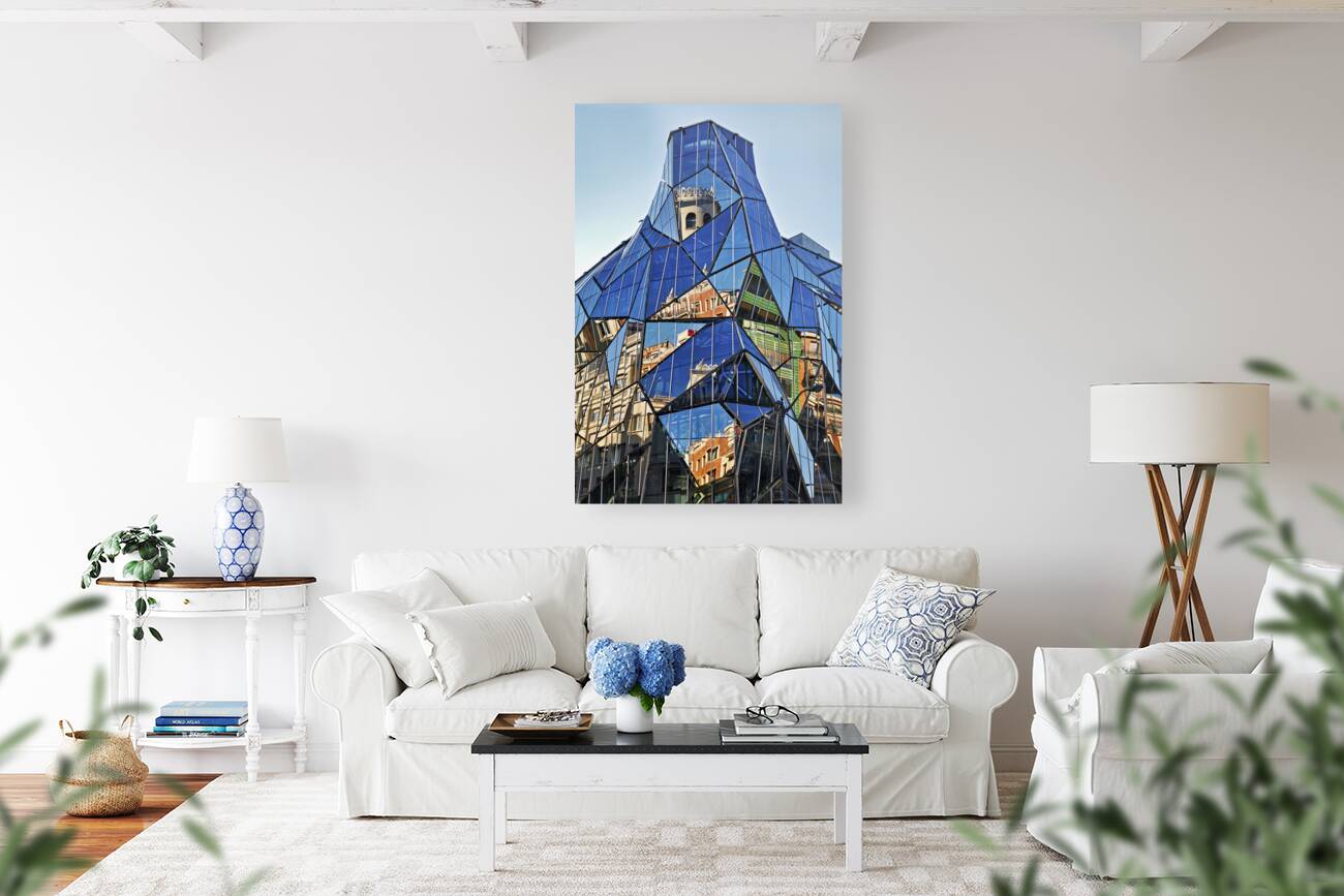 Bilbao Biscay Spain. Dpto. Sanidad Ledo Arteche. Modern building Reproduction