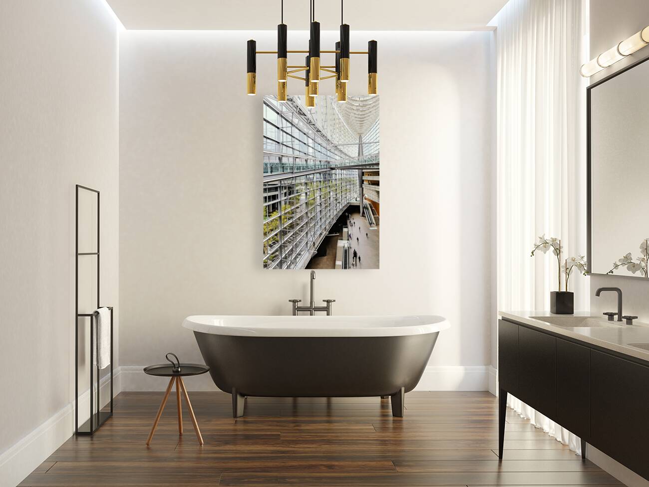 Japan. Tokyo. The International Forum Reproduction