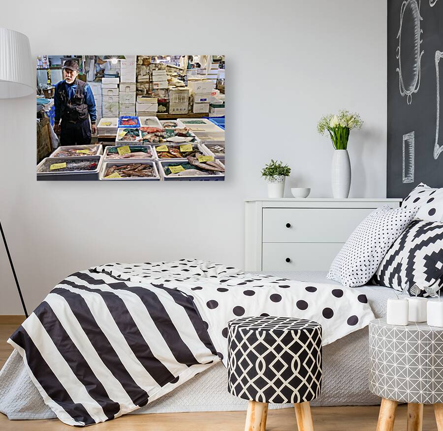 Japan. Tokyo. The Fish Market Reproduction