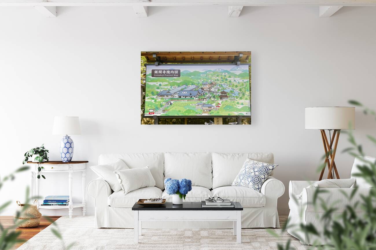 Japan. Kyoto. Ginkakuji shrine Reproduction