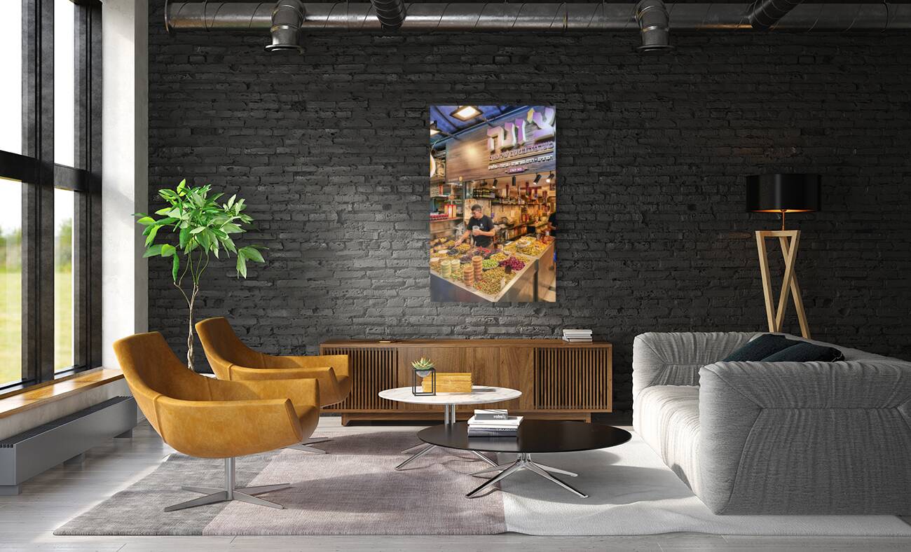 Jerusalem Israel. Mahane Yehuda Market Reproduction