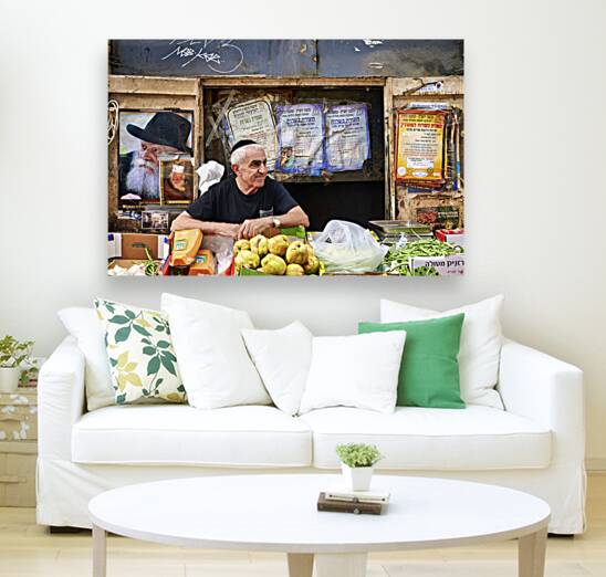 Jerusalem Israel. Mahane Yehuda Market Reproduction