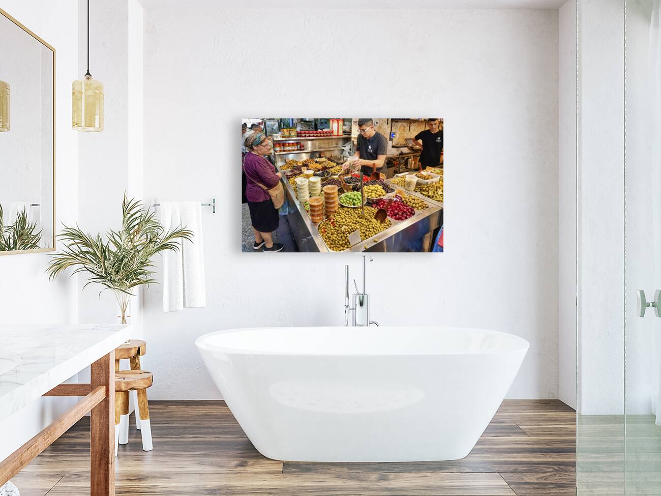 Jerusalem Israel. Mahane Yehuda Market Reproduction