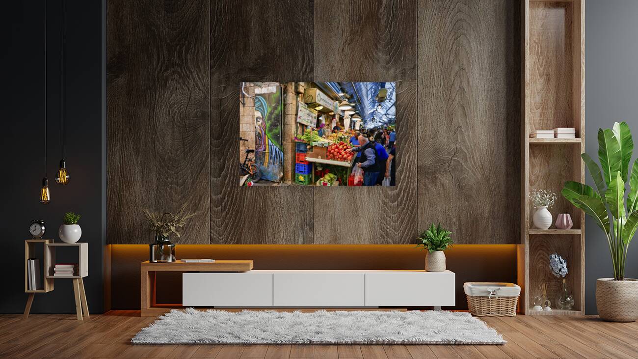 Jerusalem Israel. Mahane Yehuda Market Reproduction