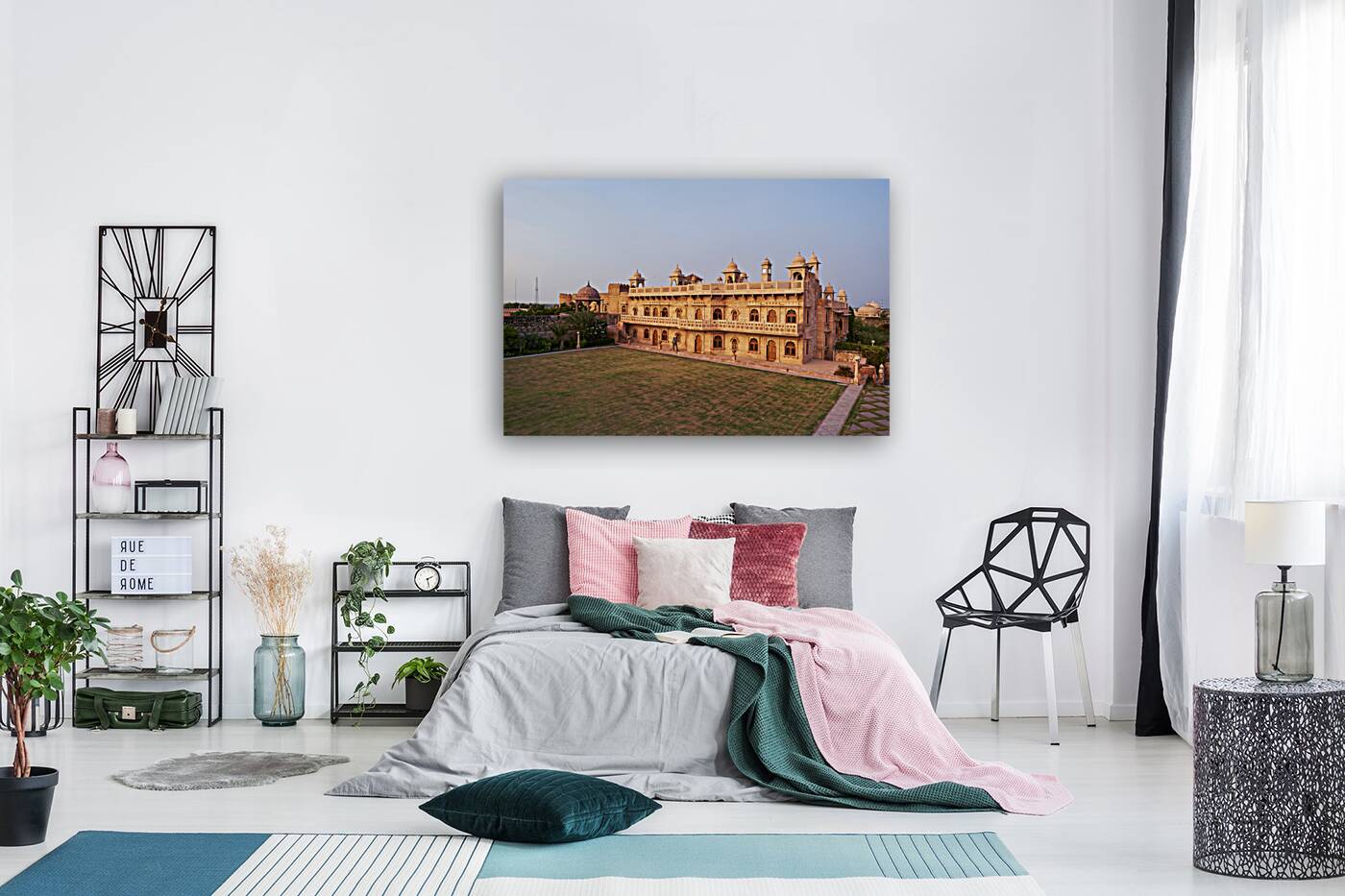 India Rajasthan. Khimsar Fort Reproduction