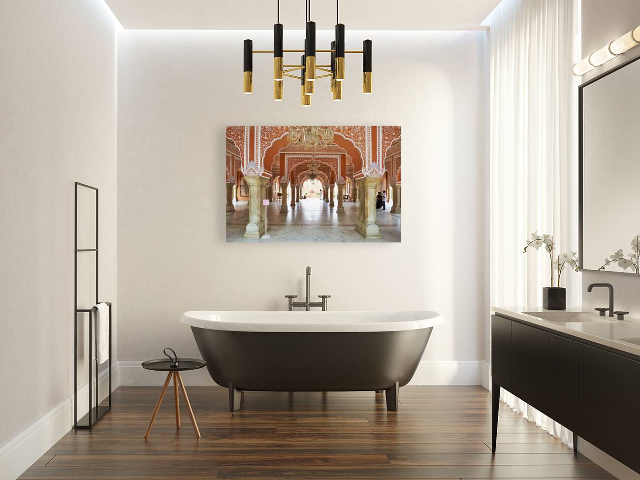 India Rajasthan Jaipur. City Palace Reproduction