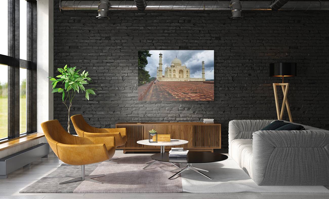 India Agra. The Taj Mahal Palace Reproduction