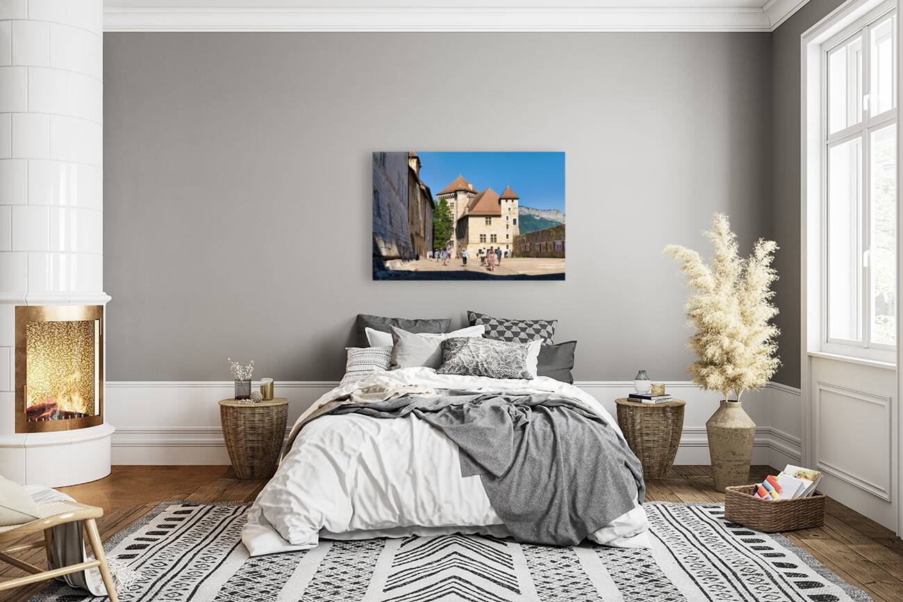 Annecy Haute Savoie France. The castle Reproduction