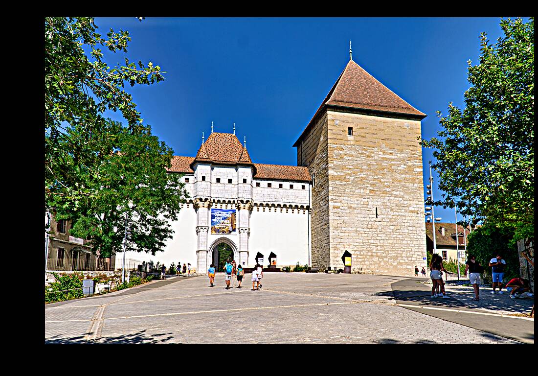 Annecy Haute Savoie France. The castle Reproduction