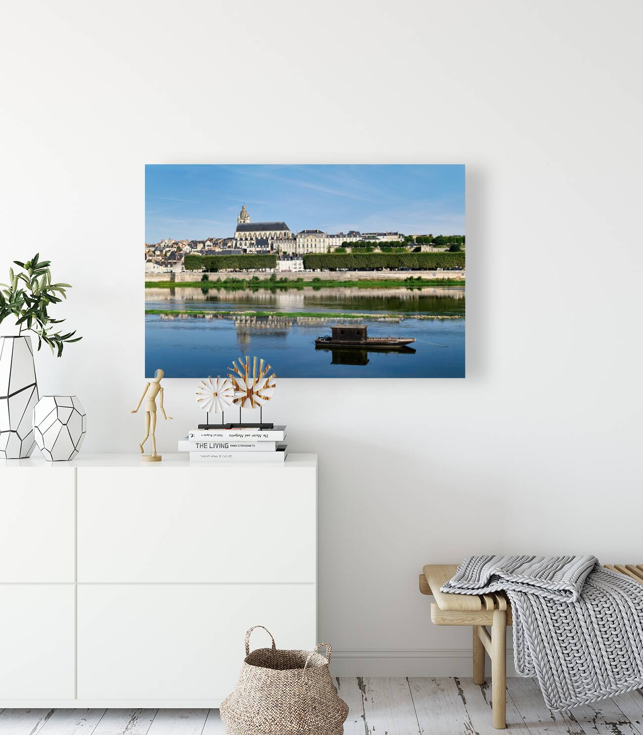 Blois France. Loire Valley. Cityscape Reproduction