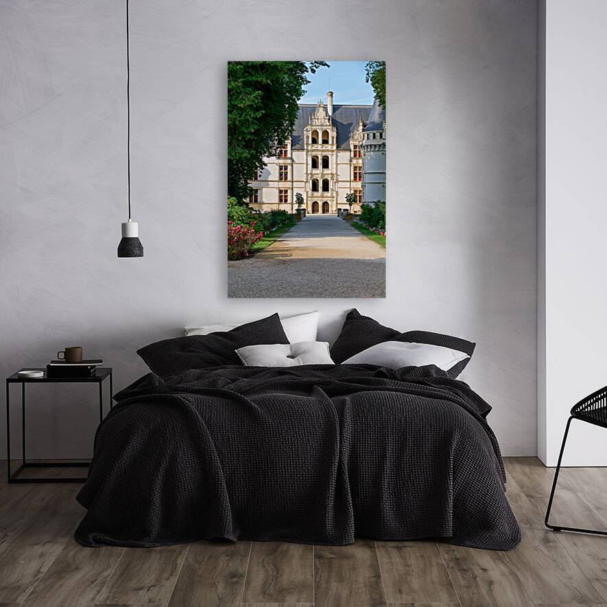 Chateau dAzay le Rideau. Loire Valley. France. Reproduction
