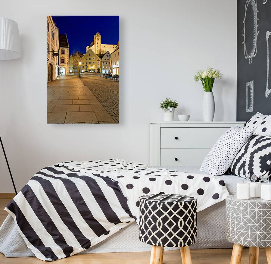 Germany Bavaria Romantic Road. Fussen. Reproduction