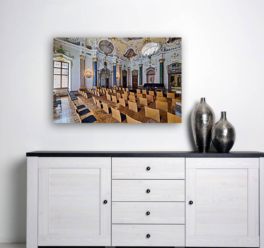 Germany Bavaria Romantic Road. Fussen. St. Mang Abbey Reproduction