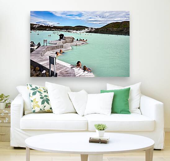 Blue Lagoon SPA. Iceland Reproduction