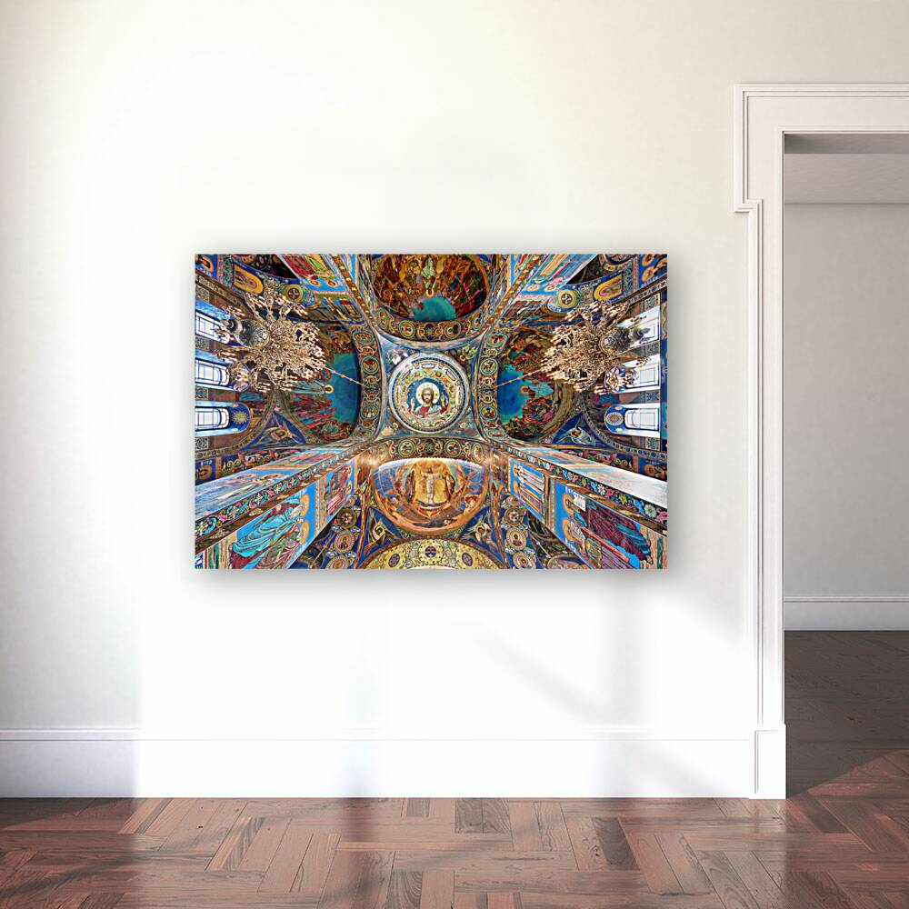 St. Petersburg Russia. Church of the savior on the spilled blood Reproduction