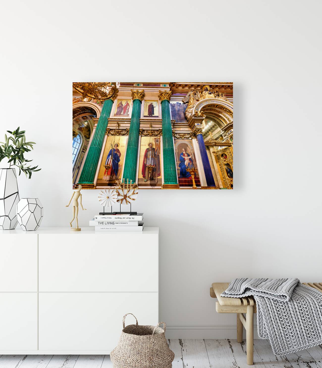 St. Petersburg Russia. St. Isaacs Cathedral Reproduction