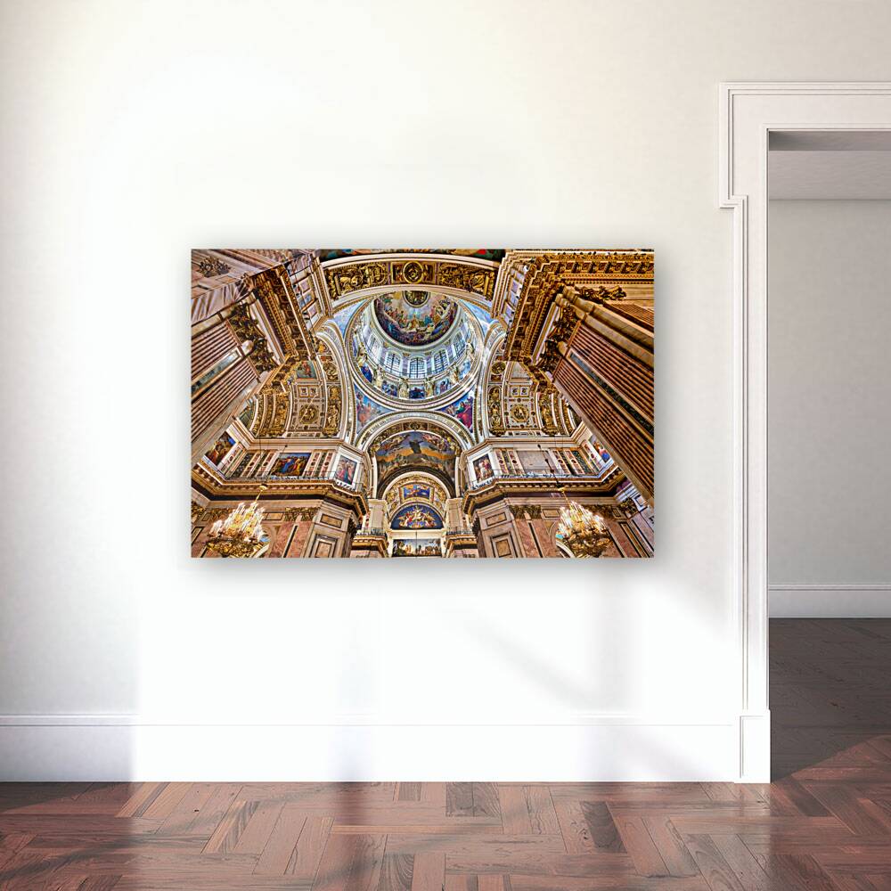 St. Petersburg Russia. St. Isaacs Cathedral Reproduction