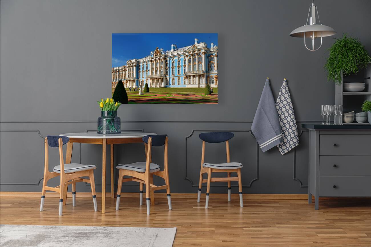 St. Petersburg Russia. Catherine Palace Tsarkoe Selo in Pushkin Reproduction