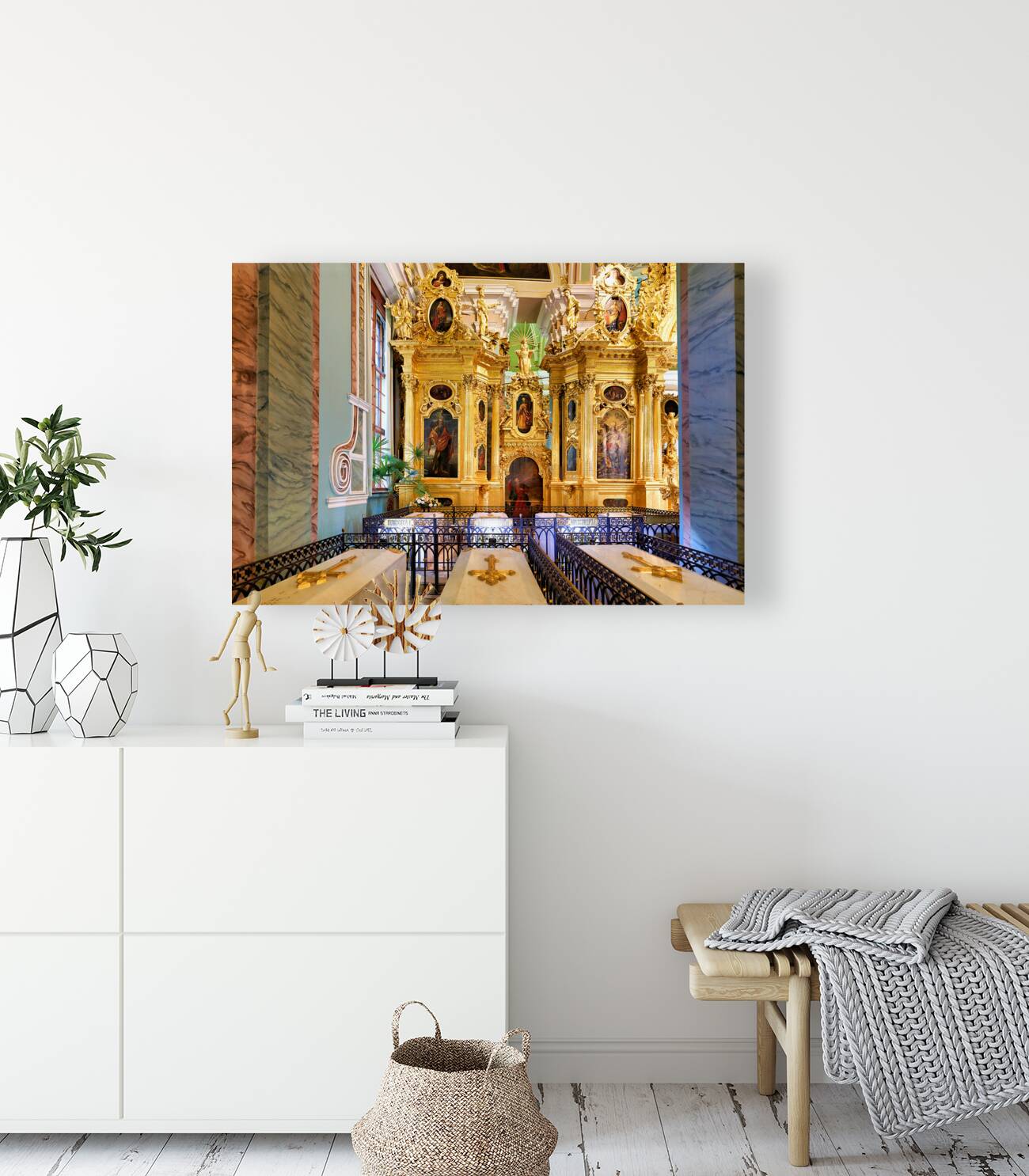 St. Petersburg Russia. Peter and Paul Cathedral at Peter and Paul Fortress Reproduction