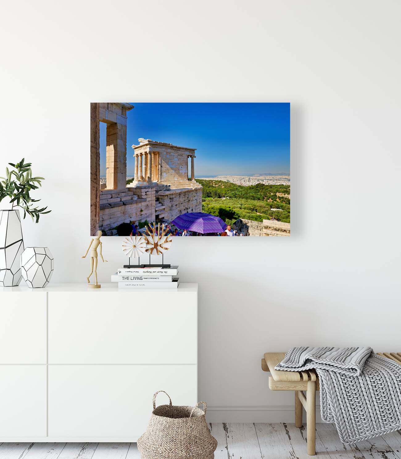 Athens Greece. Propylaea the gate at the entrance of the Acropolis Reproduction