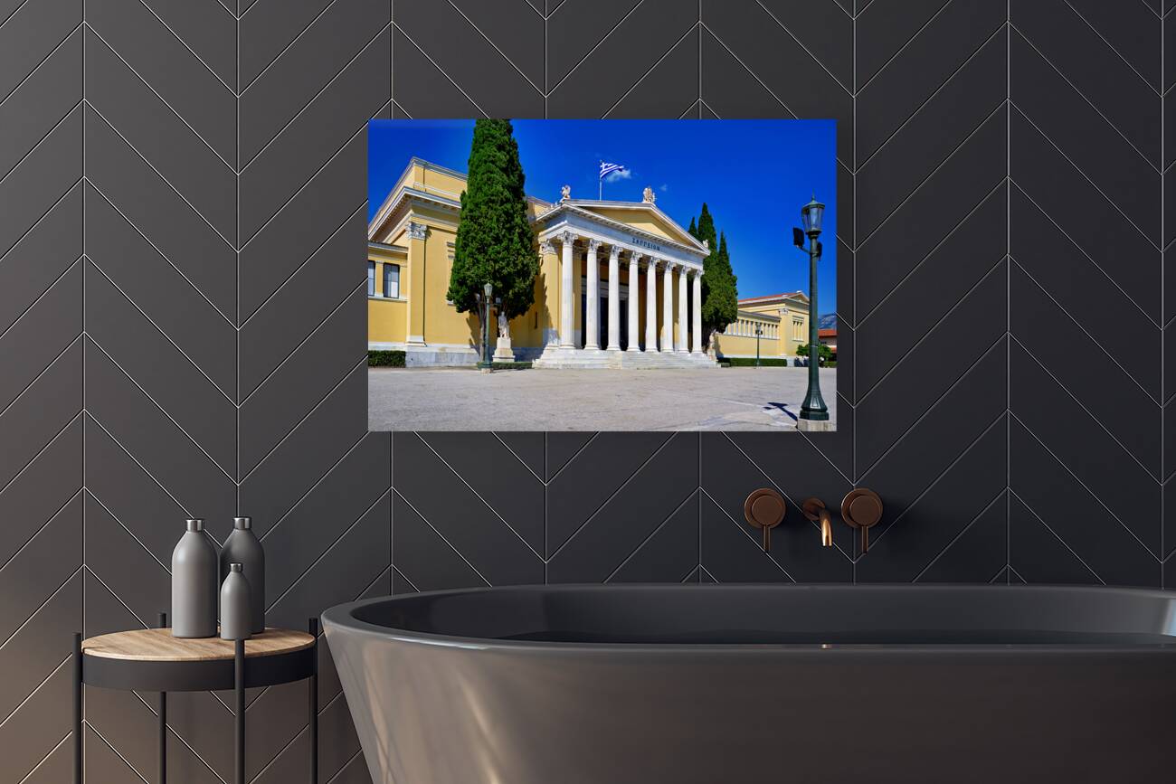 Athens Greece. The Zappeio Hall used as a conference center Reproduction