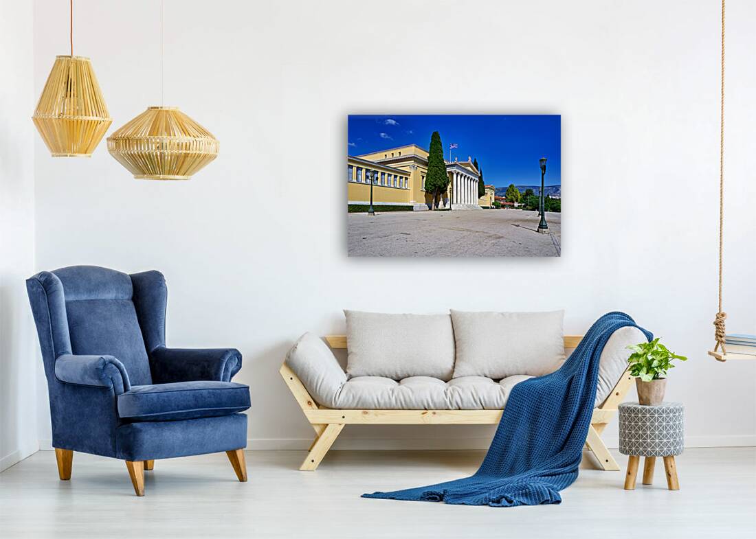 Athens Greece. The Zappeio Hall used as a conference center Reproduction