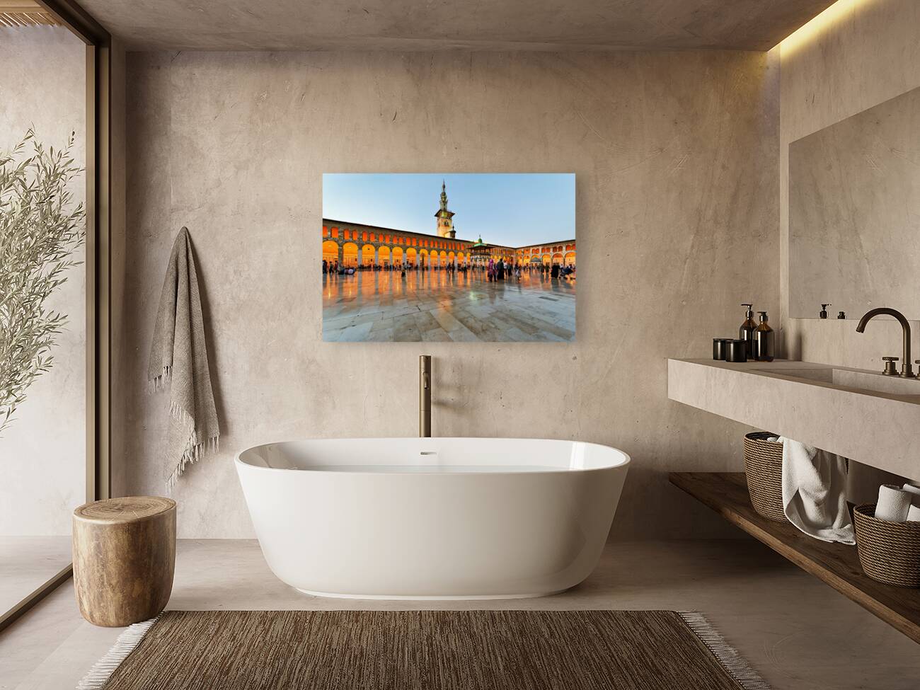 SYRIA. Damascus. The Umayyad Mosque Reproduction