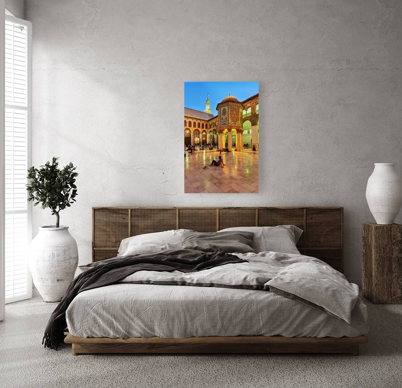 Syria. Damascus. The Umayyad Mosque Great Mosque of Damascus Reproduction