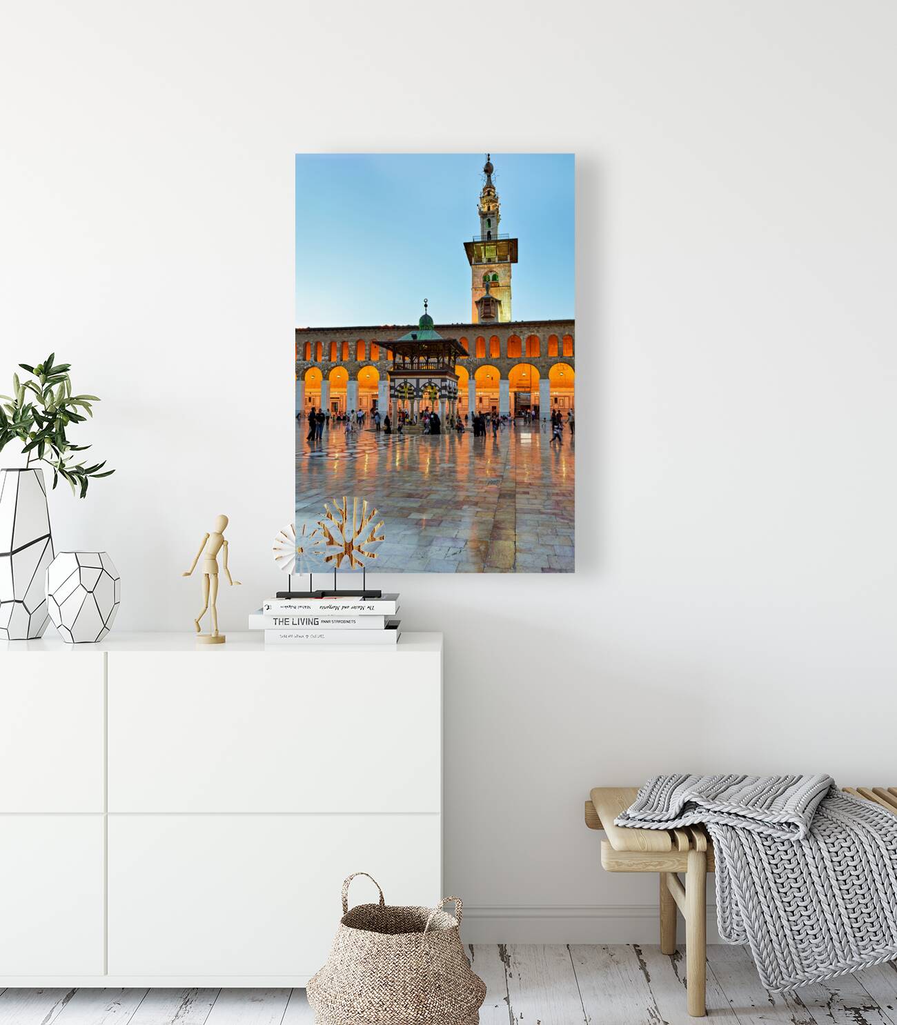 Syria. Damascus. The Umayyad Mosque Great Mosque of Damascus Reproduction