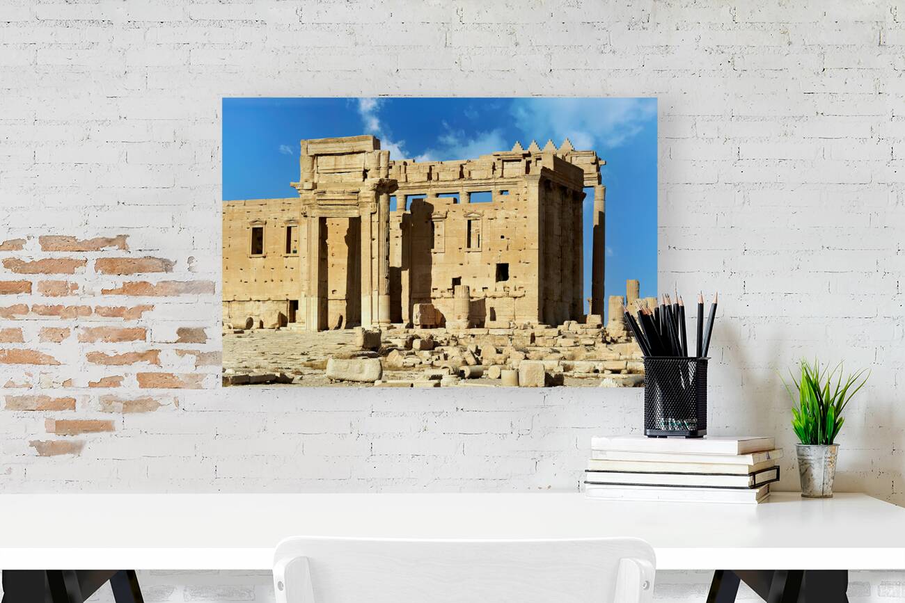 Syria. The ancient city of Palmyra. Temple of Bel Reproduction
