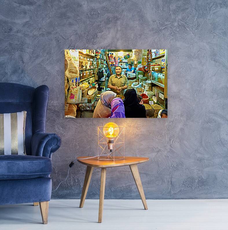 Syria. Aleppo. The souq Reproduction