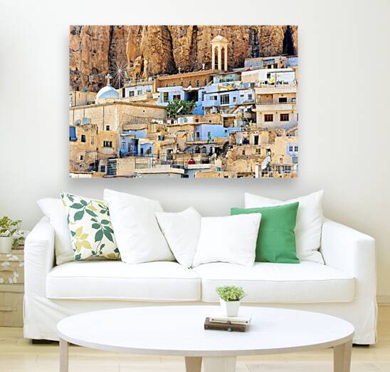 Syria. The Convent of Saint Thecla Mar Taqla in Maaloula Reproduction