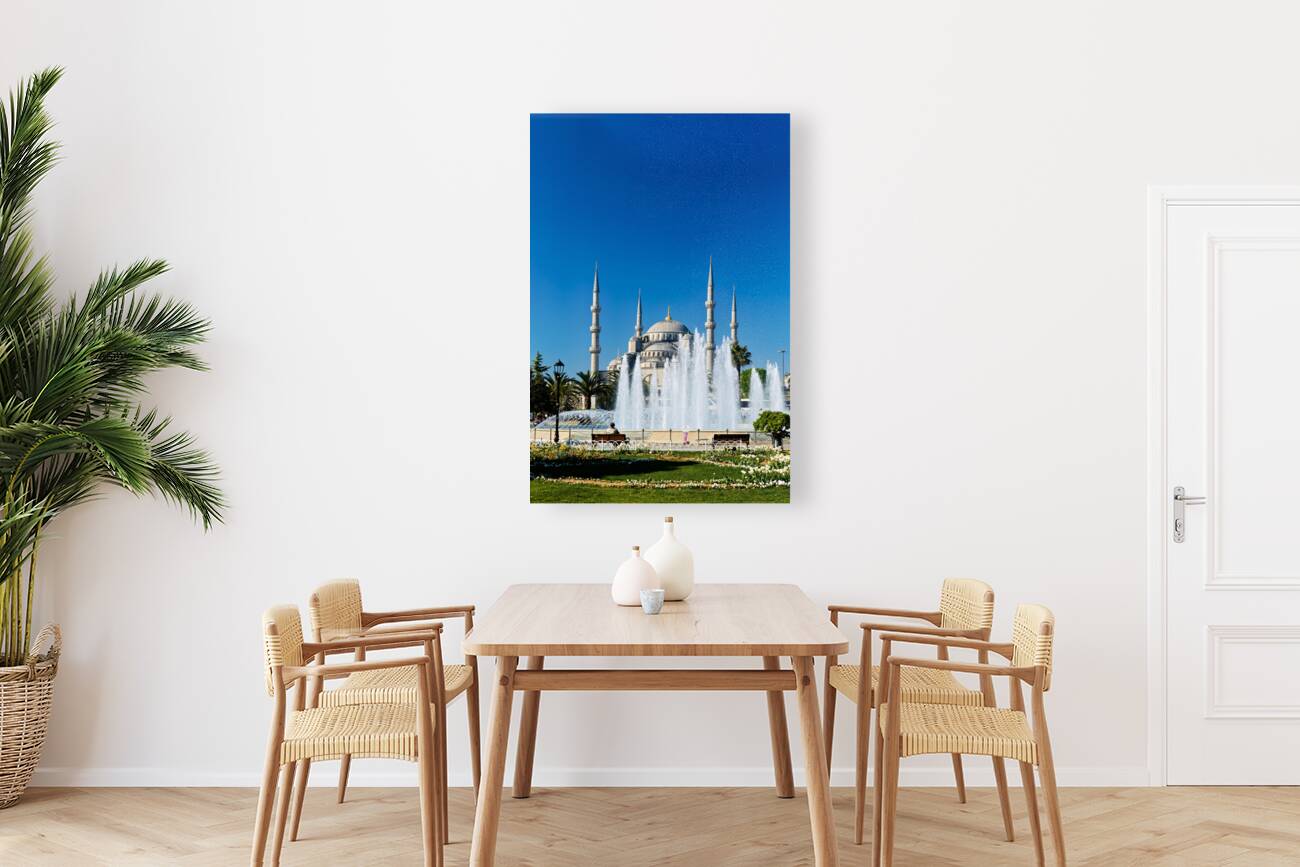 Istanbul Turkey. The Blue Mosque Reproduction