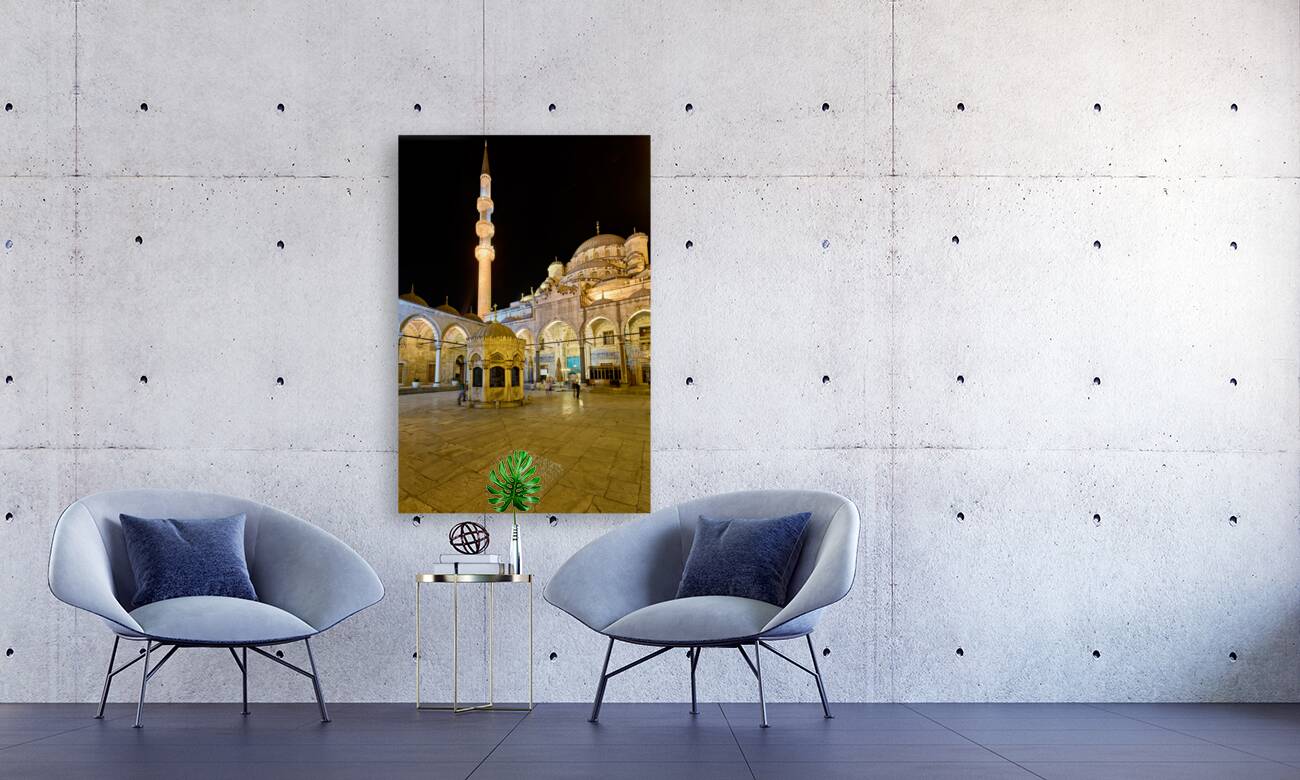 Istanbul Turkey. The Blue Mosque Reproduction