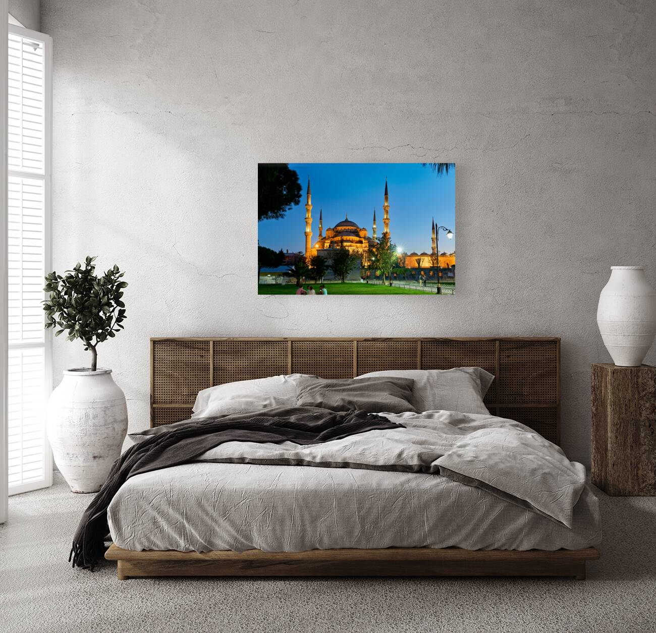 Istanbul Turkey. The Blue Mosque Reproduction