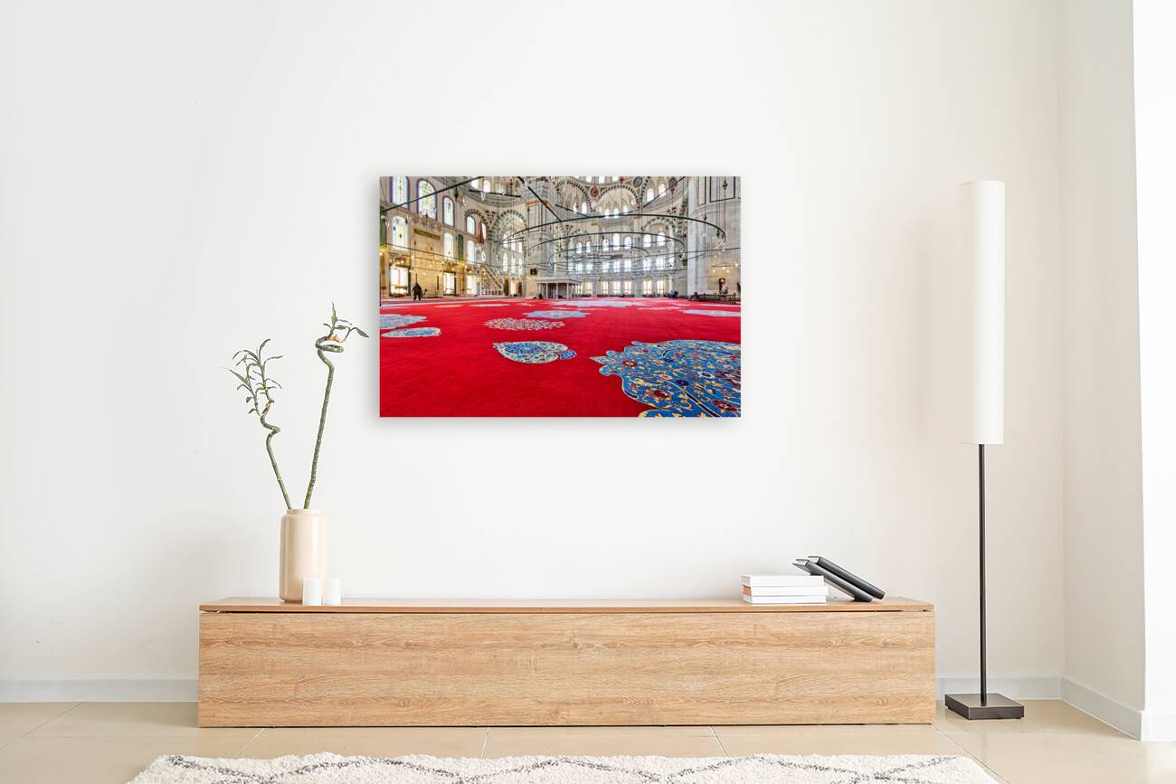 Istanbul Turkey. The Fatih Mosque Reproduction