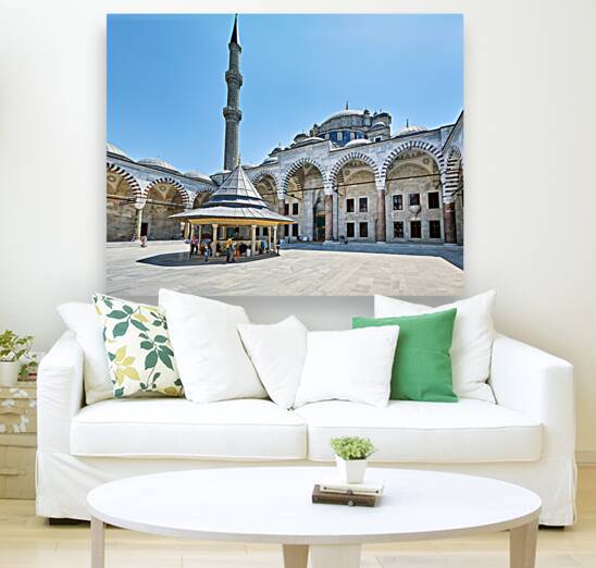 Istanbul Turkey. The Fatih Mosque Reproduction