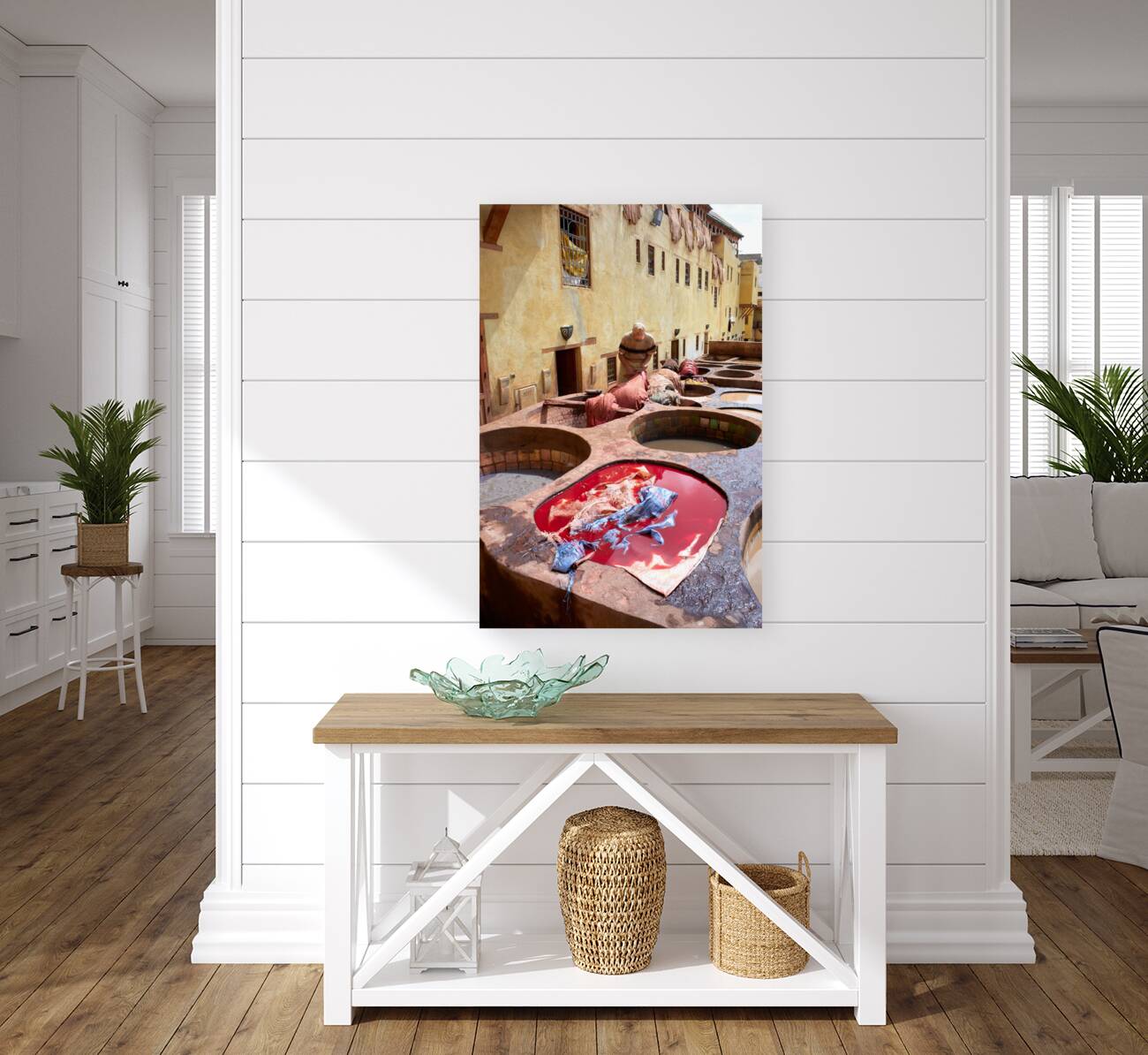 Morocco Fez. Chouara Tannery Reproduction