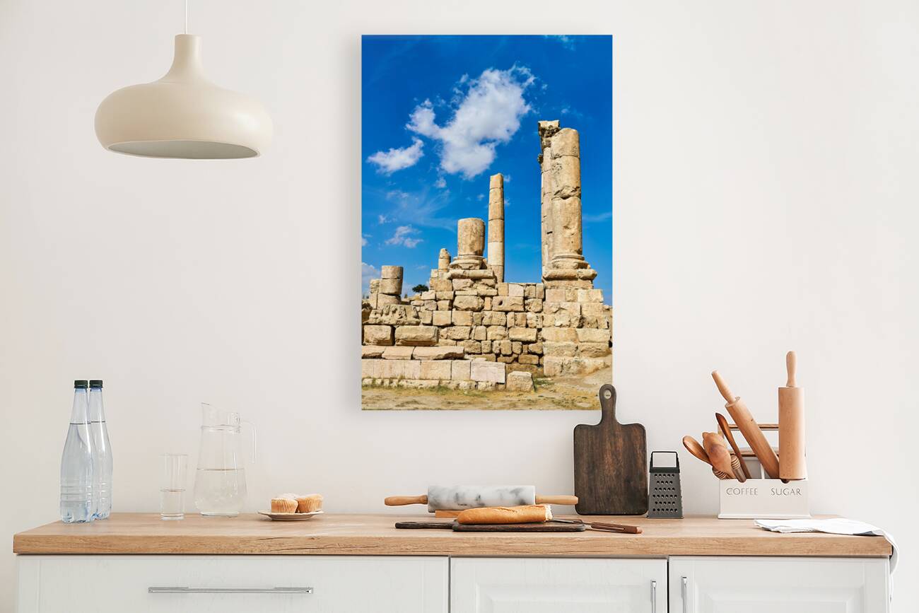 Amman Jordan. The Citadel Reproduction