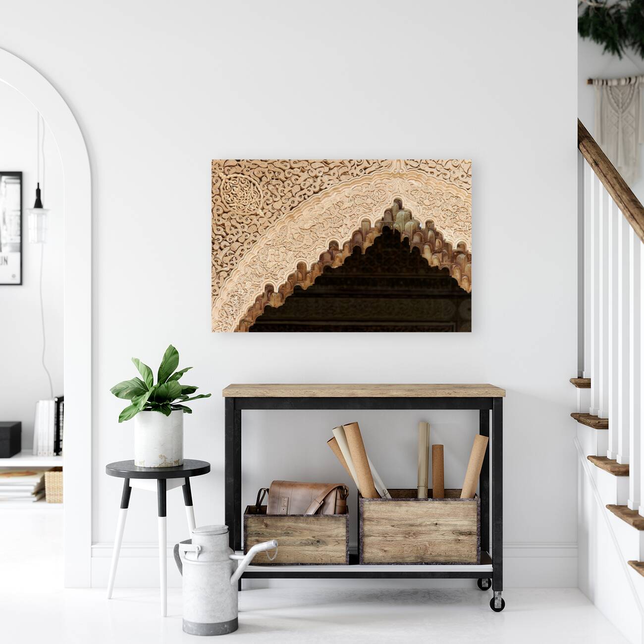 Morocco Marrakesh. Saadian tombs. Royal necropolis Reproduction