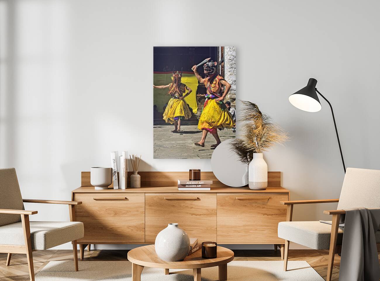 BHUTAN. Festivals in Bumthang Valley Reproduction